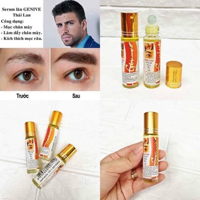 Serum kích mọc Mi, Mày, râu Genive 8ml