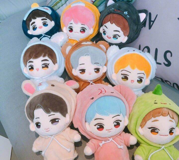 Gấu bông doll exo baidu bar suho chen có sẵn 34