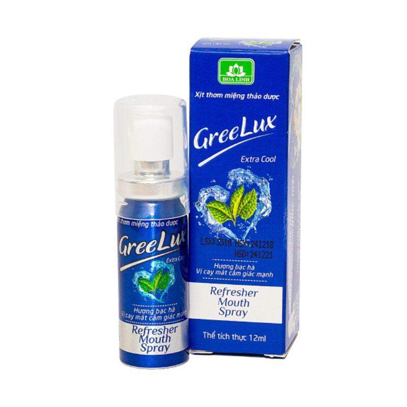 Xịt Thơm Miệng Greelux Extra Cool 12Ml