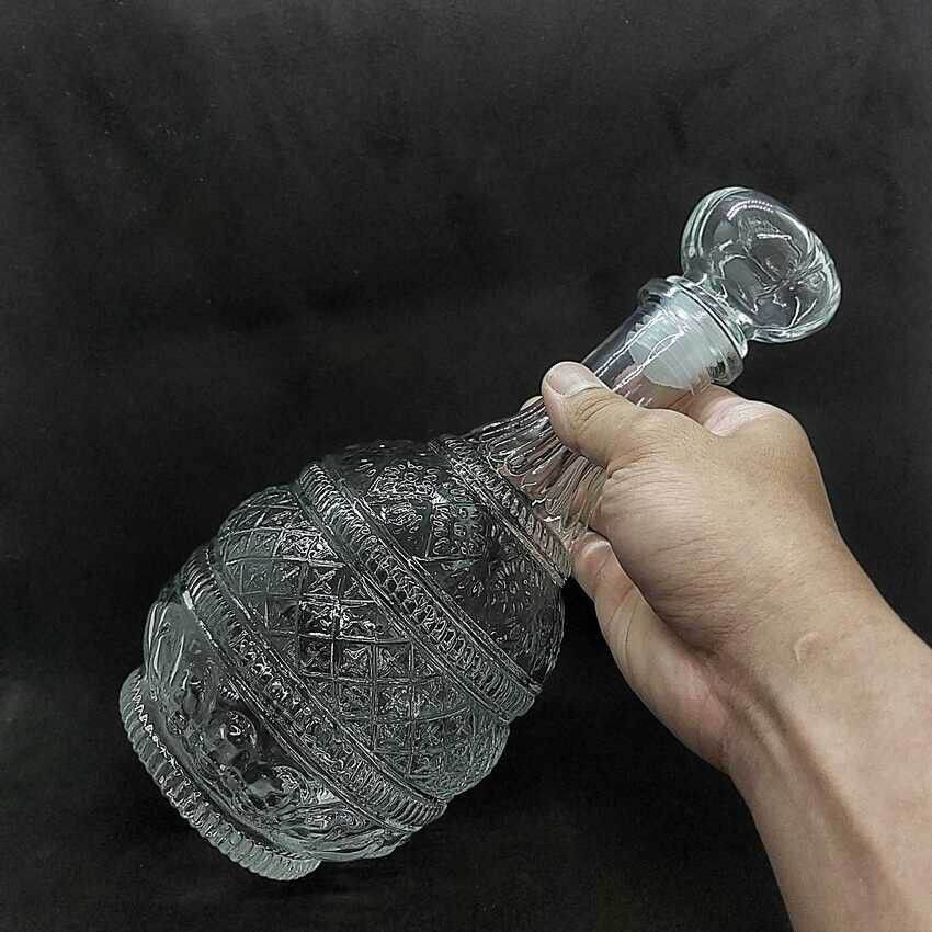 Chai Thủy Tinh Mẫu Bầu 920ml Cao Cấp.