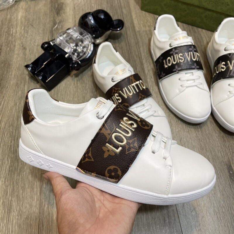Giày Sneakers Thể Thao Nam Nữ L.V Quai Dán full size 35-43