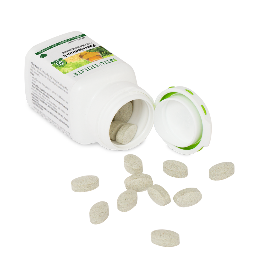 Vitamin E hỗ trợ tim mạch giúp ngăn ngừa lão hóa, đẹp da hộp 60 viên