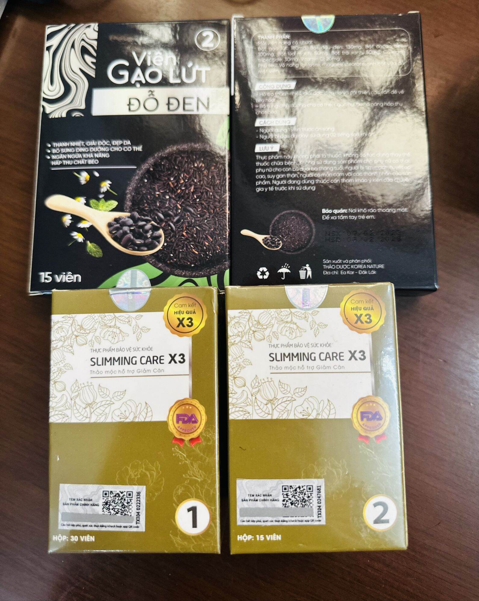 [Chính Hãng]Thảo Mộc Giảm Cân Slimming Care X3