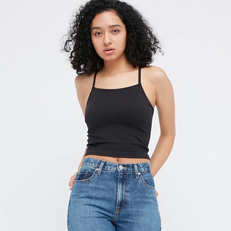 Áo Hai Dây kèm bra (Kèm lót trong) Uniqlo ( Uniqlo japan)