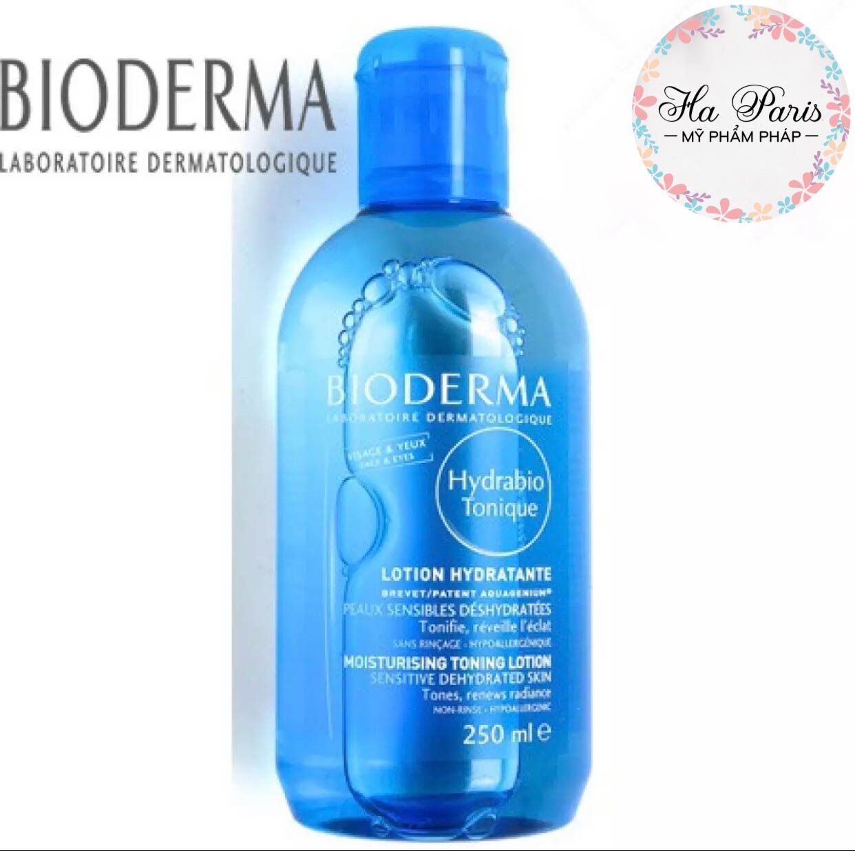 Toner không cồn Bioderma Hydrabio cấp ẩm 250ml
