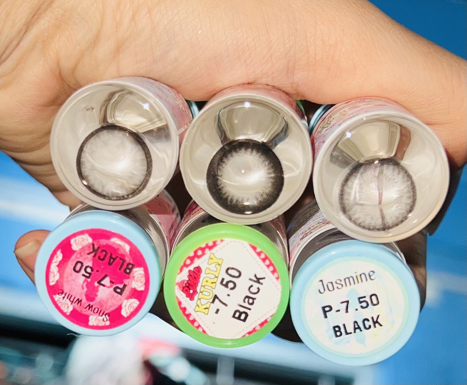 Lens cận 7.5 độ