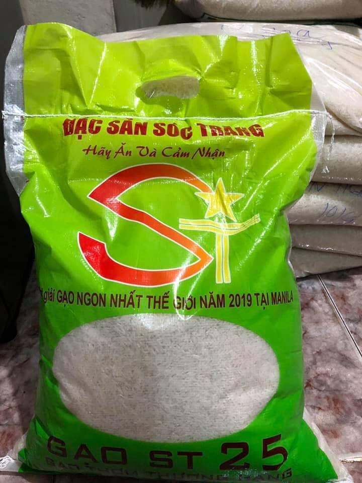 GẠO ST25 ( bịch 10kg )