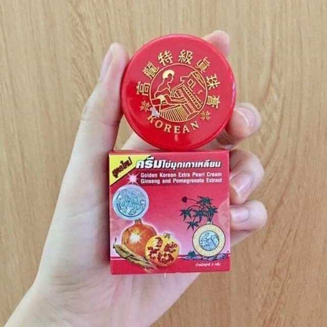 Kem Dưỡng Trắng Mờ Thâm Mụn Sạm Da SÂM LƯU ĐỎ Thái Lan