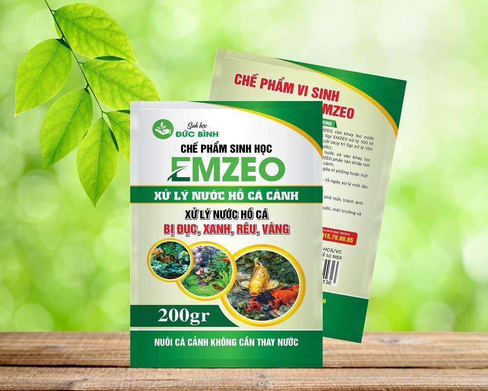 Emzeo xử lý nước hồ cá cảnh, cá koi,...