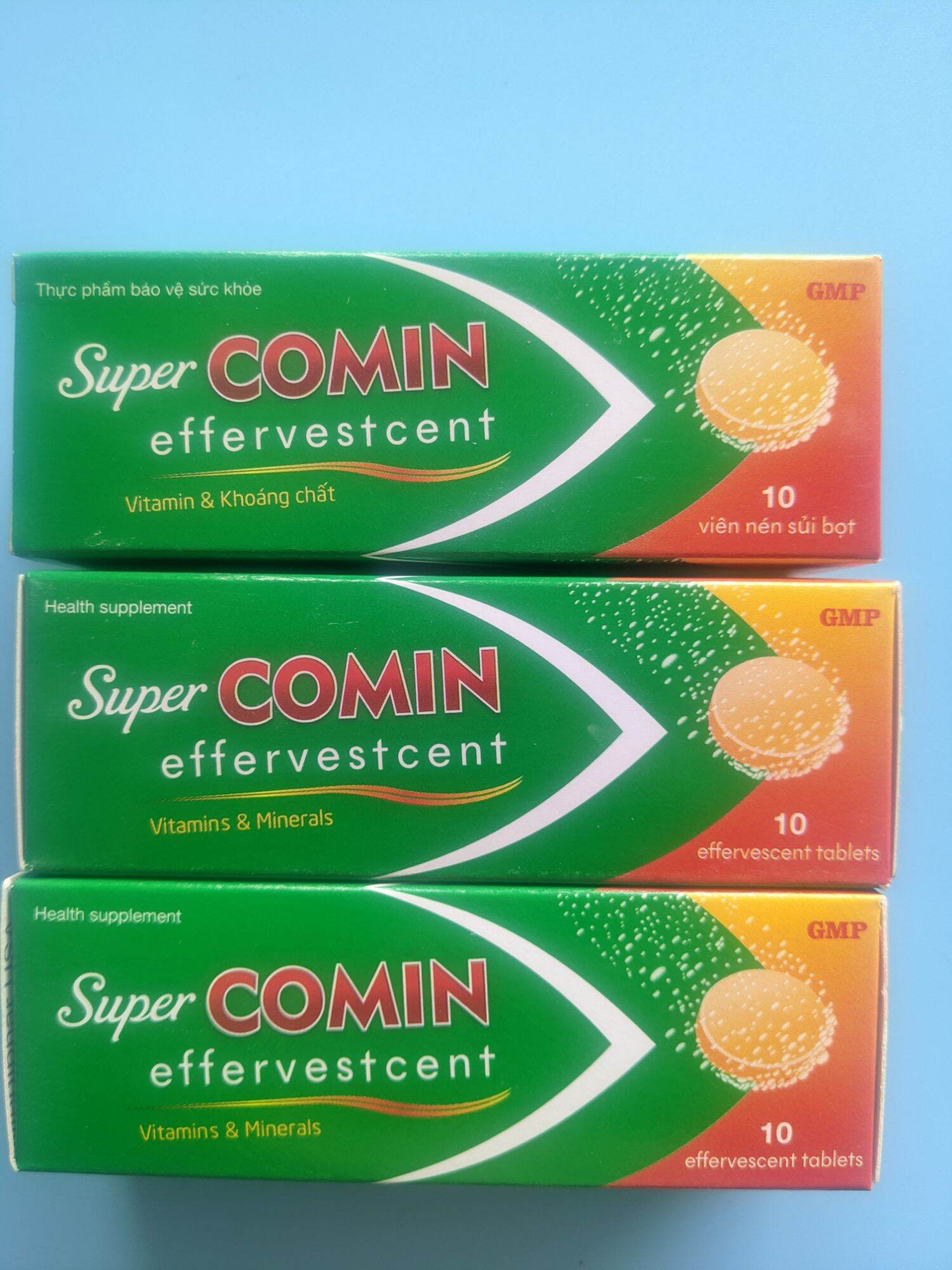 Viên sủi Supercomin Effervescent bổ sung Vitamin và khoáng chất