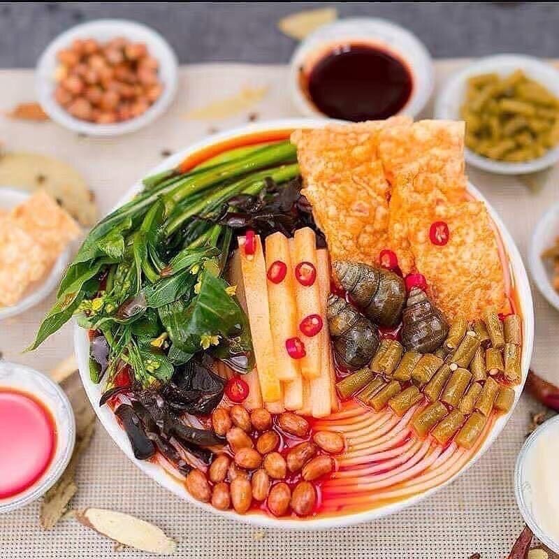 Bún Ốc Liễu Châu màu đỏ 35k/ gói đỏ
