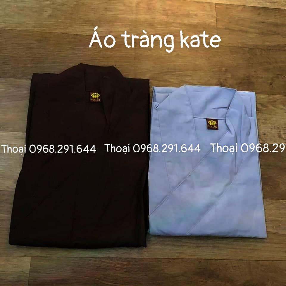 Áo tràng phật tử kate nam nữ