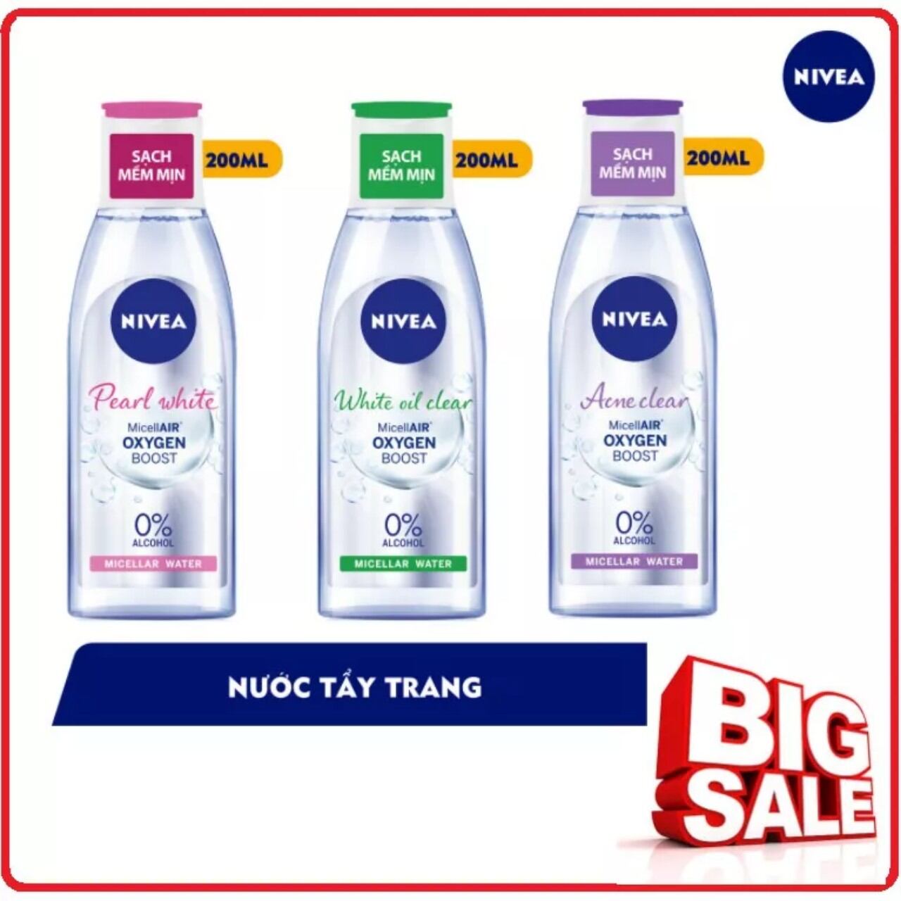 Nước tẩy trang Nivea 200ml