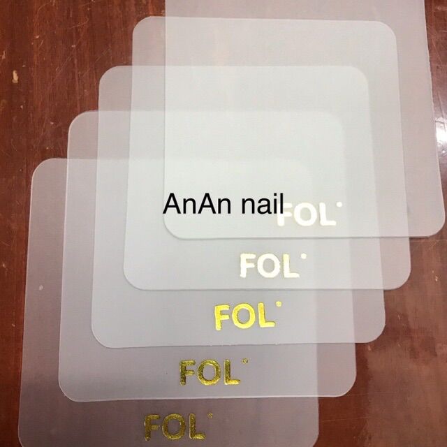 Miếng pha màu bột bản fol, set 5 miếng mica hai mặt pha màu bột bản fol