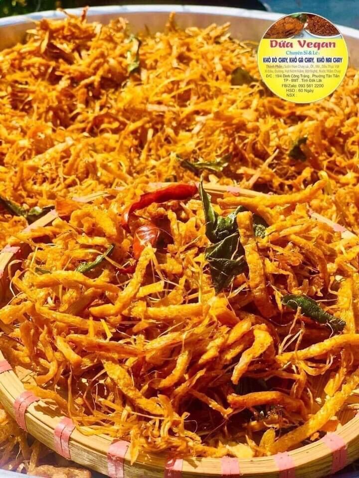 Khô gà chay 200gr