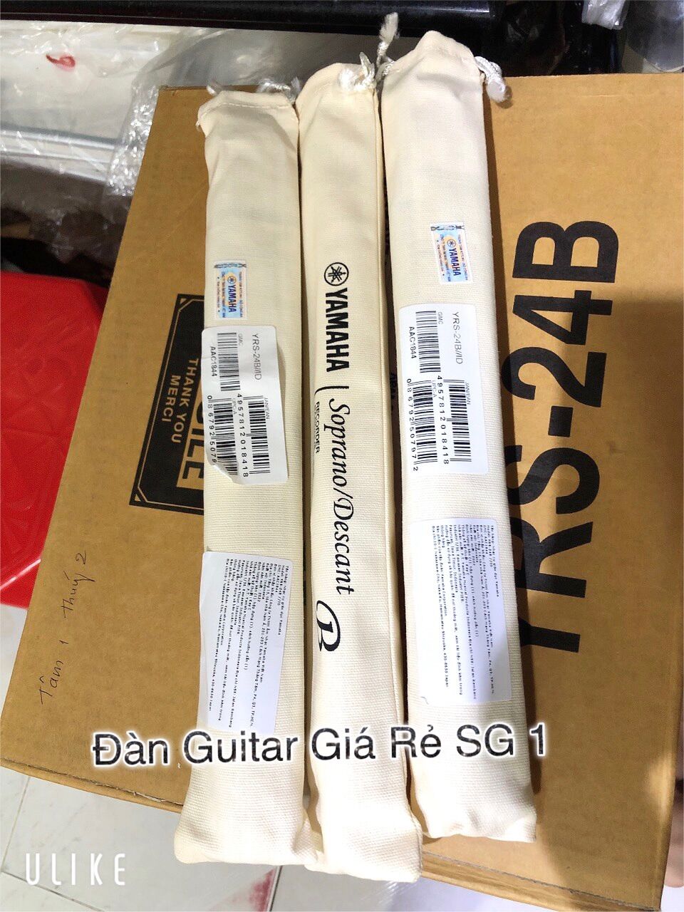 sáo Recorder Yamaha chính hãng