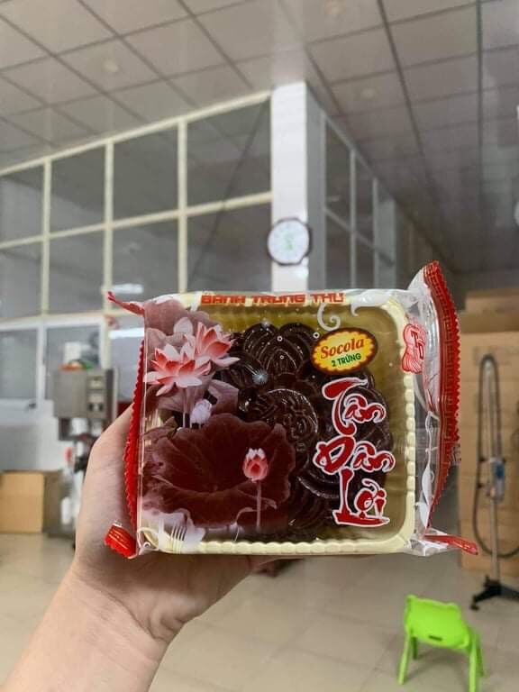 Nhân Socola bánh trung thu Tân Dân Lợi 200g 2trứng