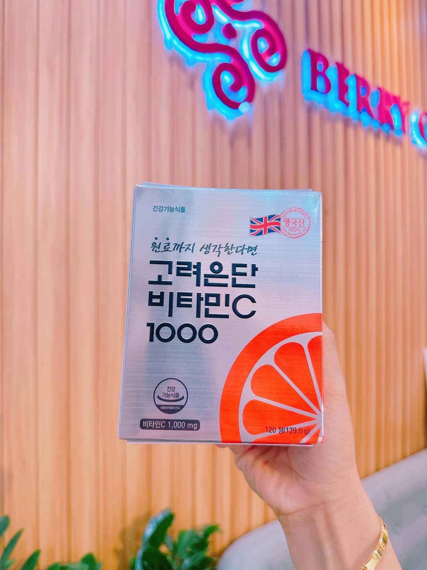 Viên uống vitamin c eundan 120 viên