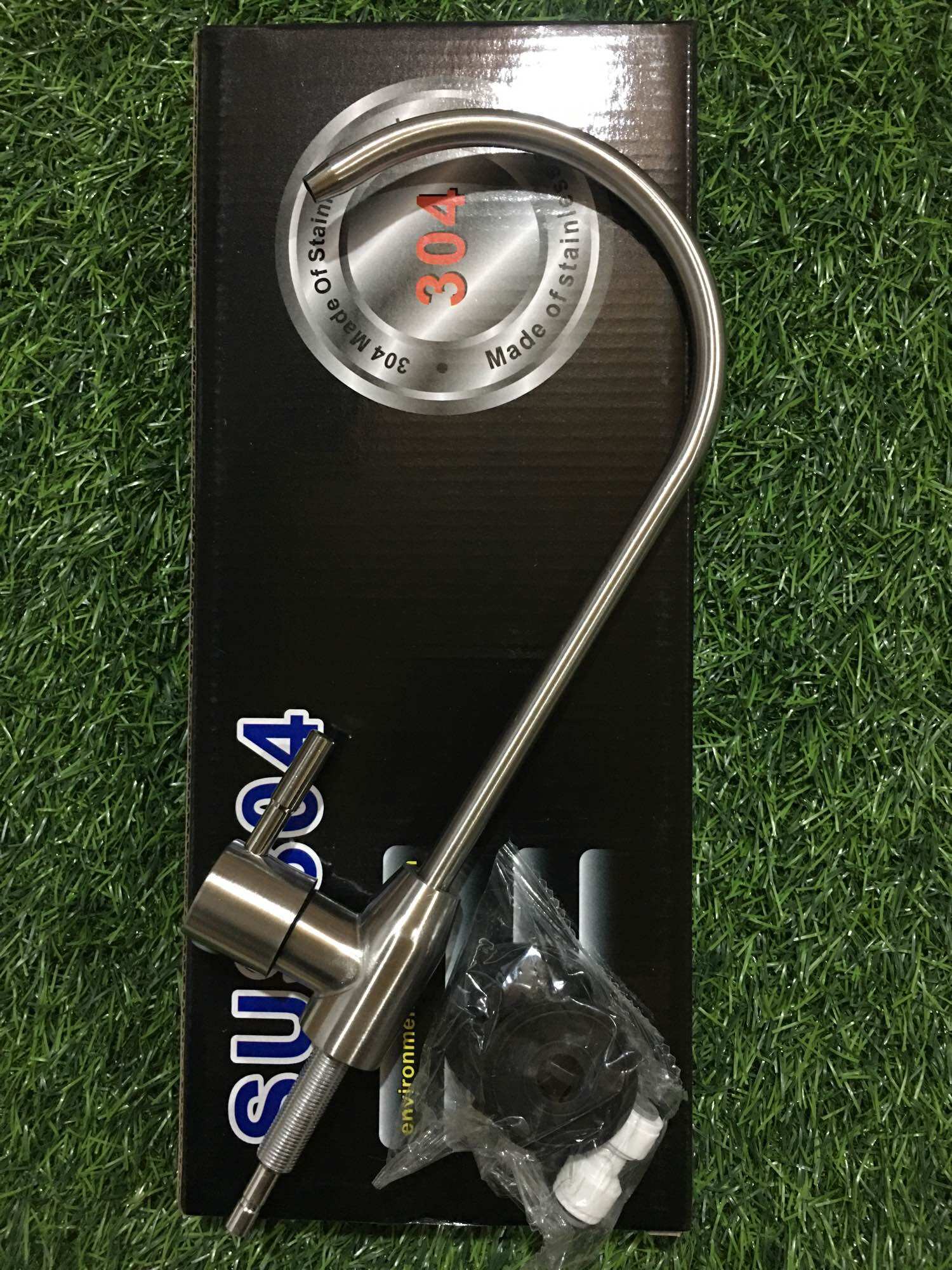 Vòi gạt lấy nước inox  - máy lọc nước