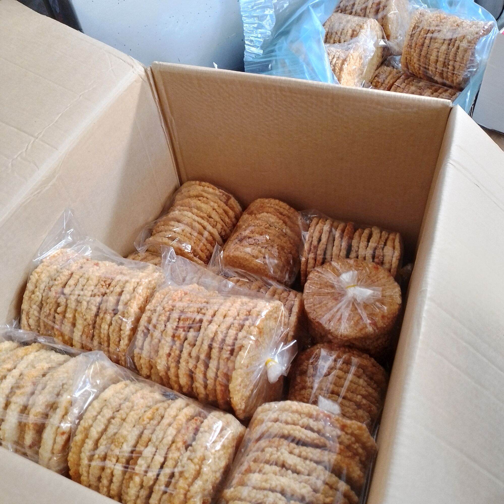 Cơm cháy mắm tỏi bịch 12 cái