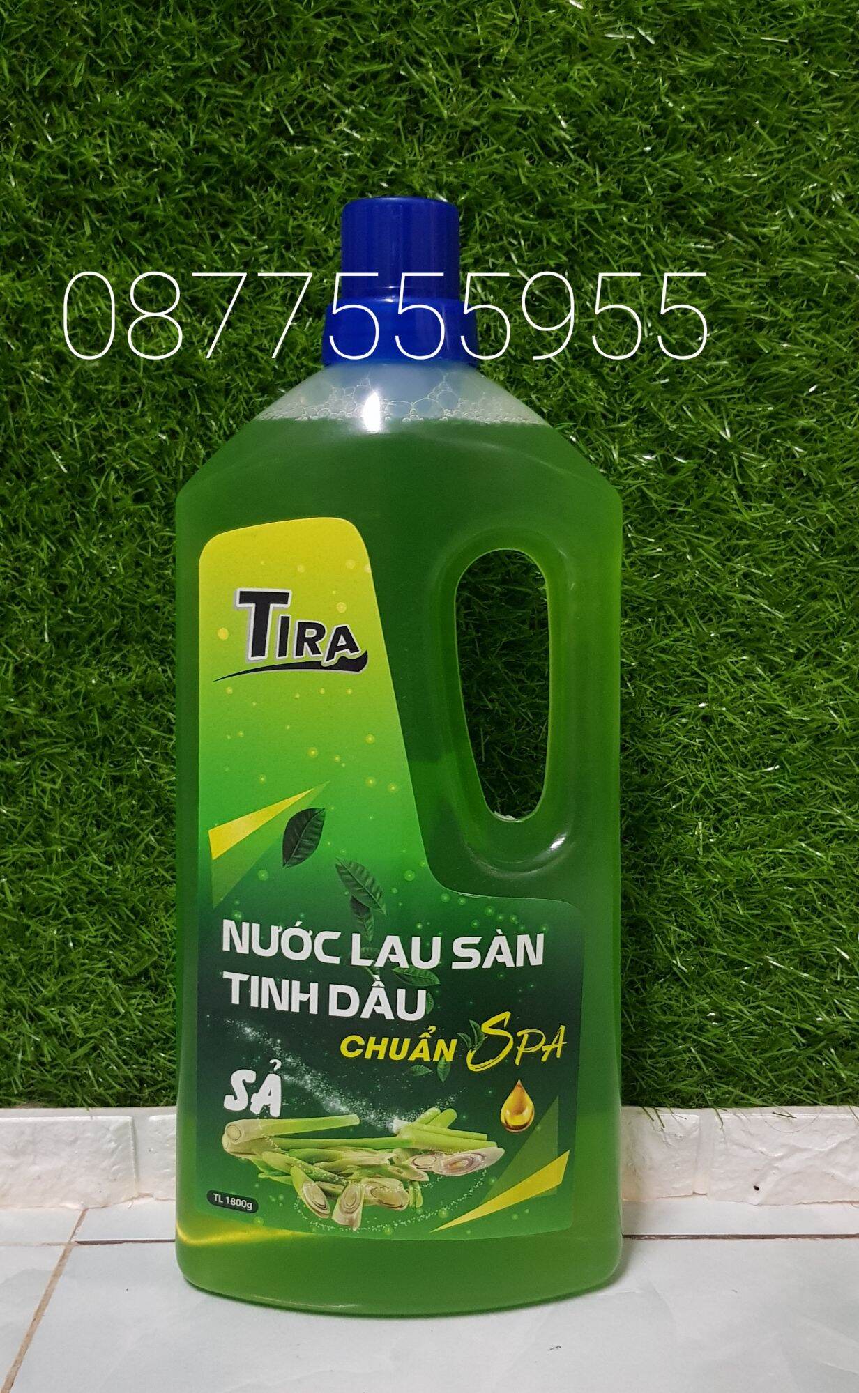 Nước lau sàn tinh dầu xả 1800ml chuẩn spa