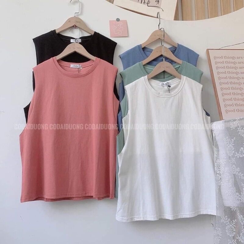 Áo Thun TankTop - Áo Thun Nữ Dáng Rộng