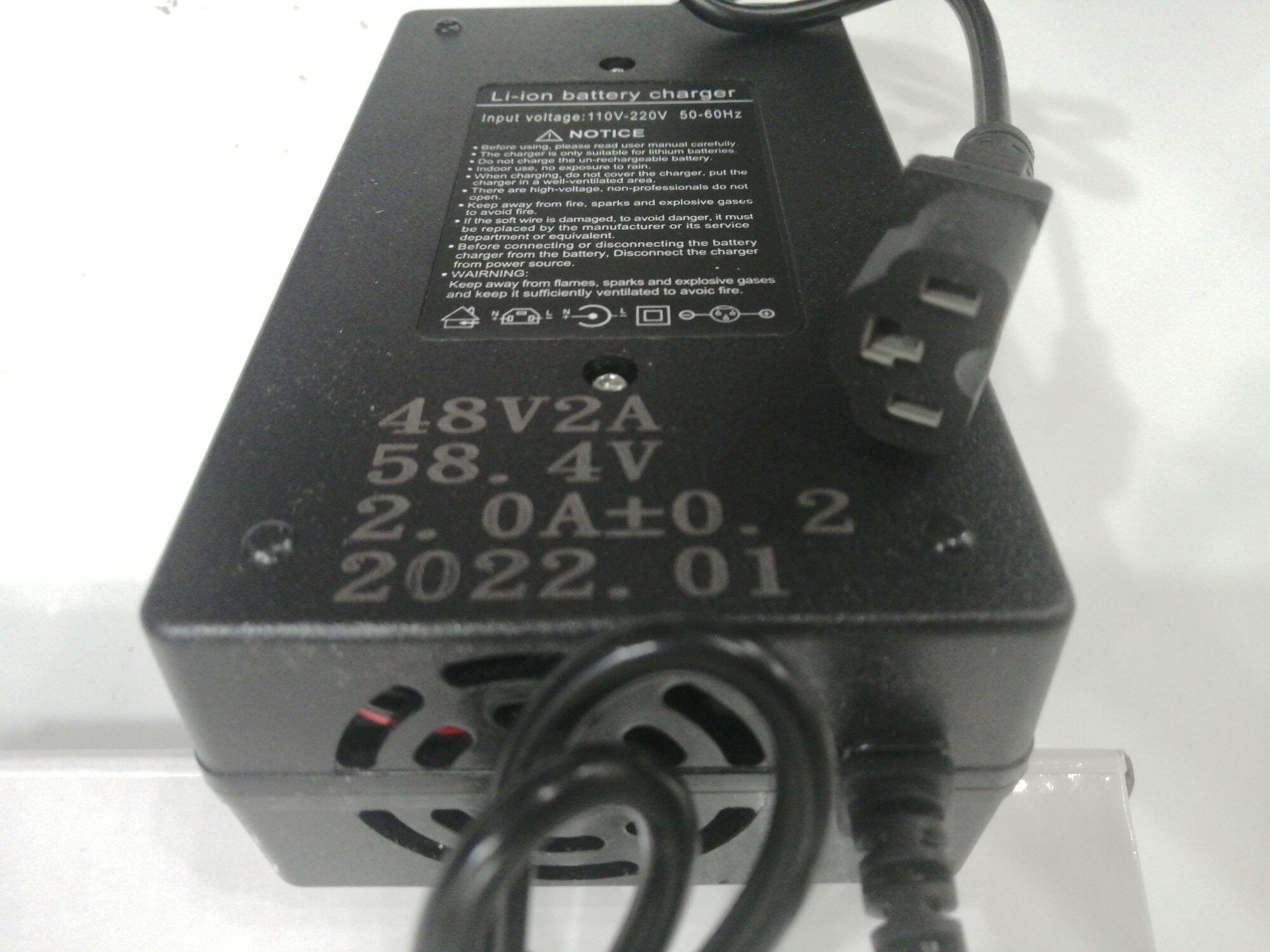 Sạc pin 48V2a, (output:58.4v)