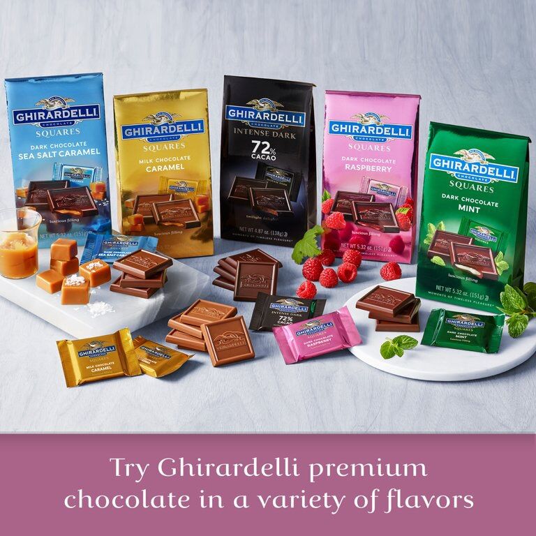 Chocolate cao cấp Ghirardelli vị rápberry,151gr
