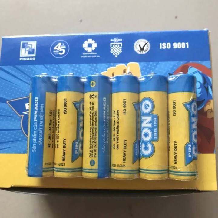 Hộp 48 viên pin Con Ó 2A (Mẫu mới)