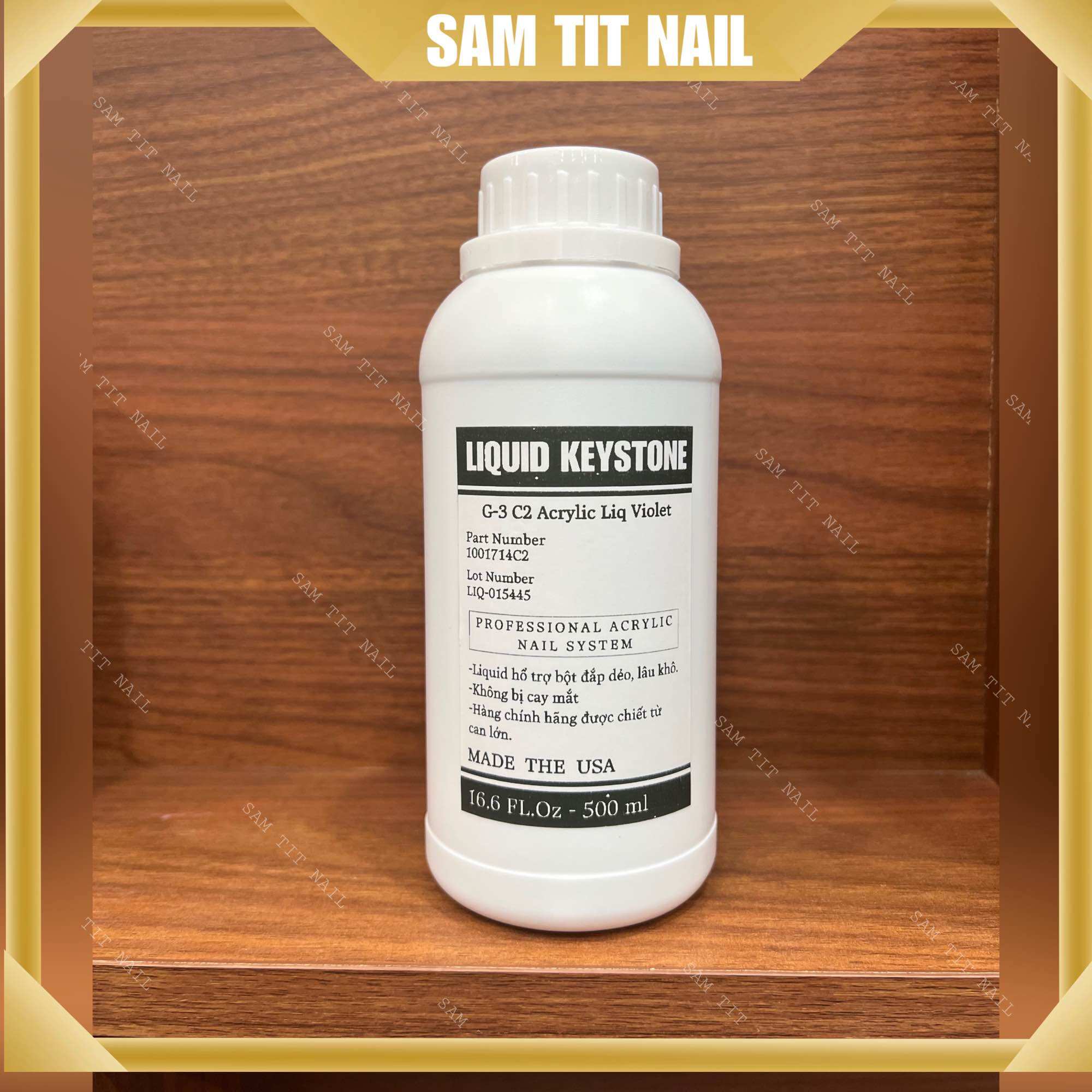 Dung dịch LIQUID Mỹ đắp móng bột 100ml hàng cao cấp chuẩn Mỹ