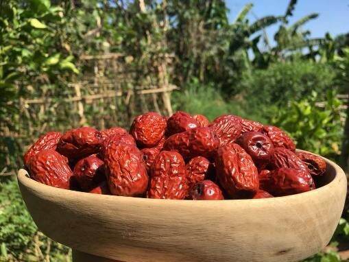 Túi 500g táo đỏ khô tự nhiên, táo đỏ Tân Cương loại 1