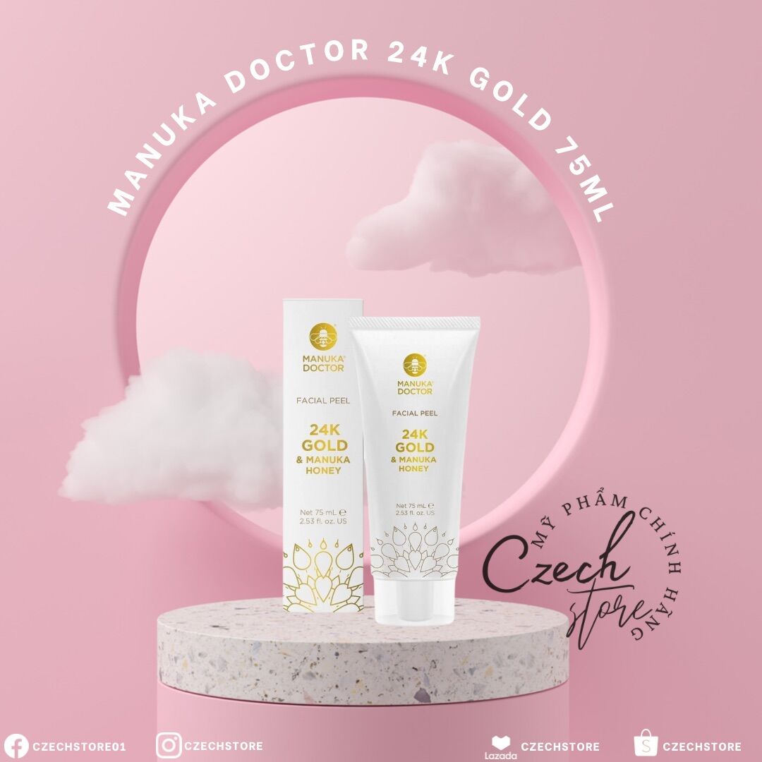 Mặt nạ dạng lột từ vàng 24K Manuka Doctor 24k gold