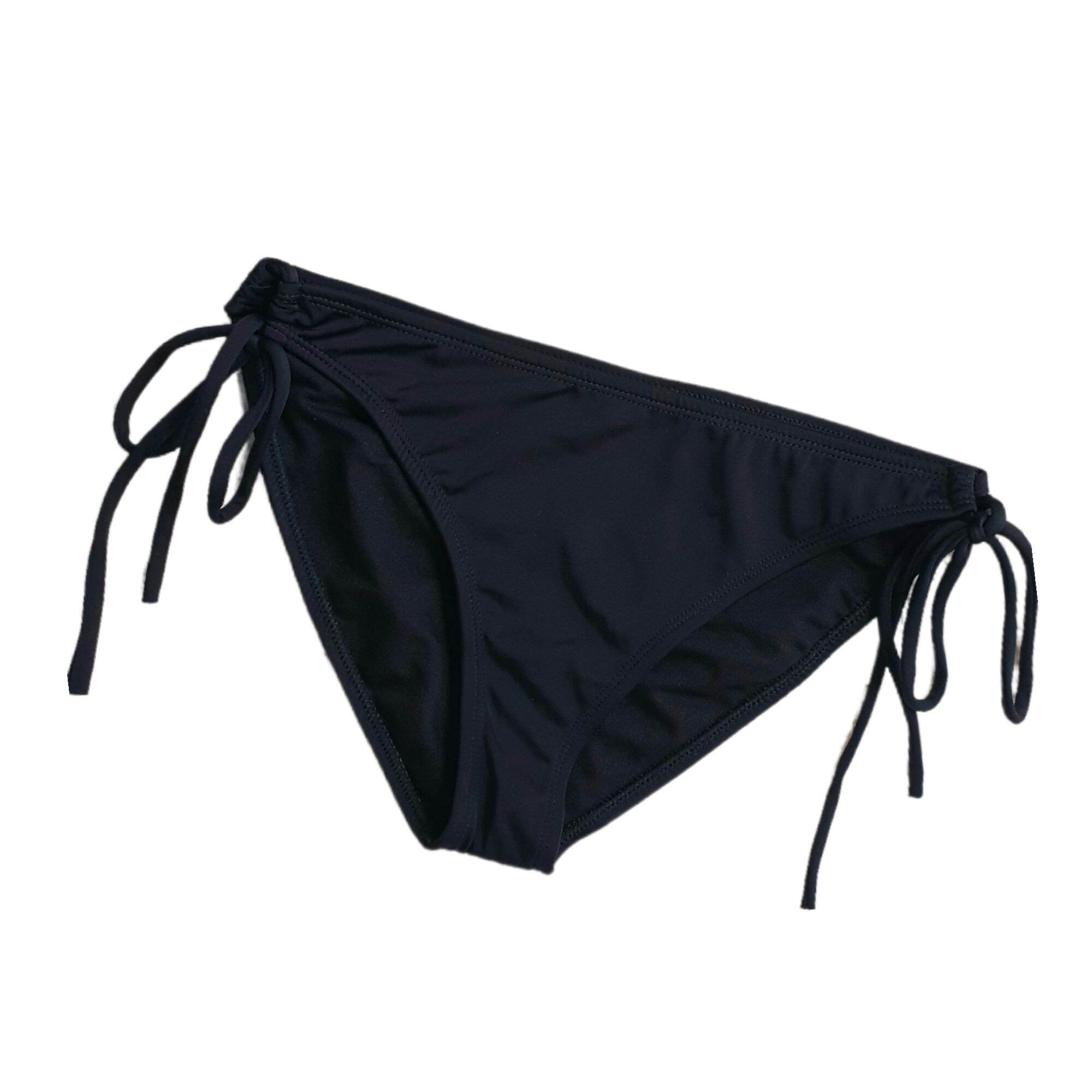 Quần bơi nữ, bikini lẻ dạng chip tam giác sexy màu xanh, vàng, đen