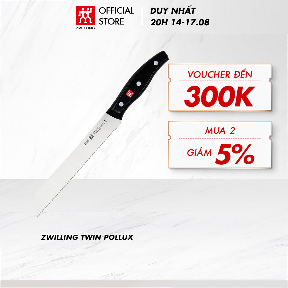 Dao cắt bánh mì ZWILLING Twin Pollux 20cm - bằng thép không gỉ cao cấp