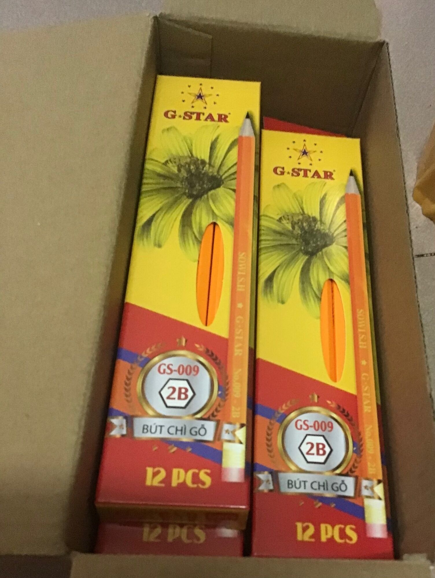 Combo 12 cây Bút chì G Star