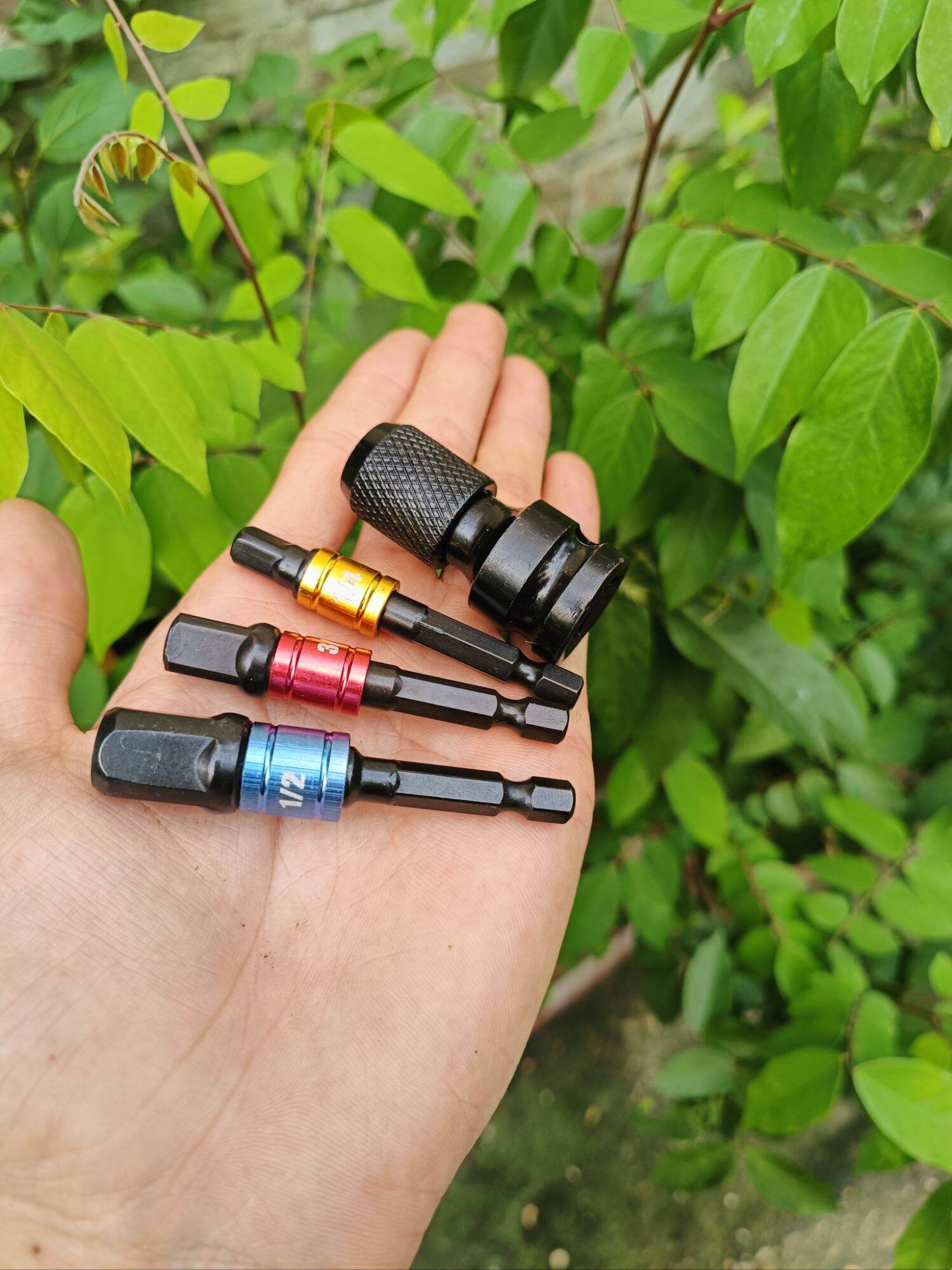 bộ 4 đầu chuyển từ bắt vít sang bulong
