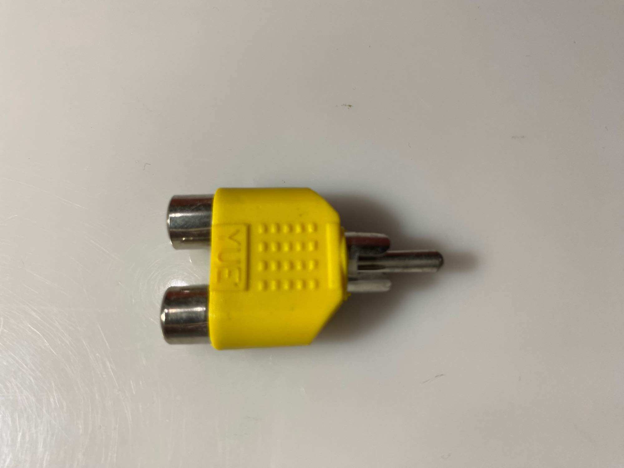 jack chia cổng AV đực thành 2 jack AV cái