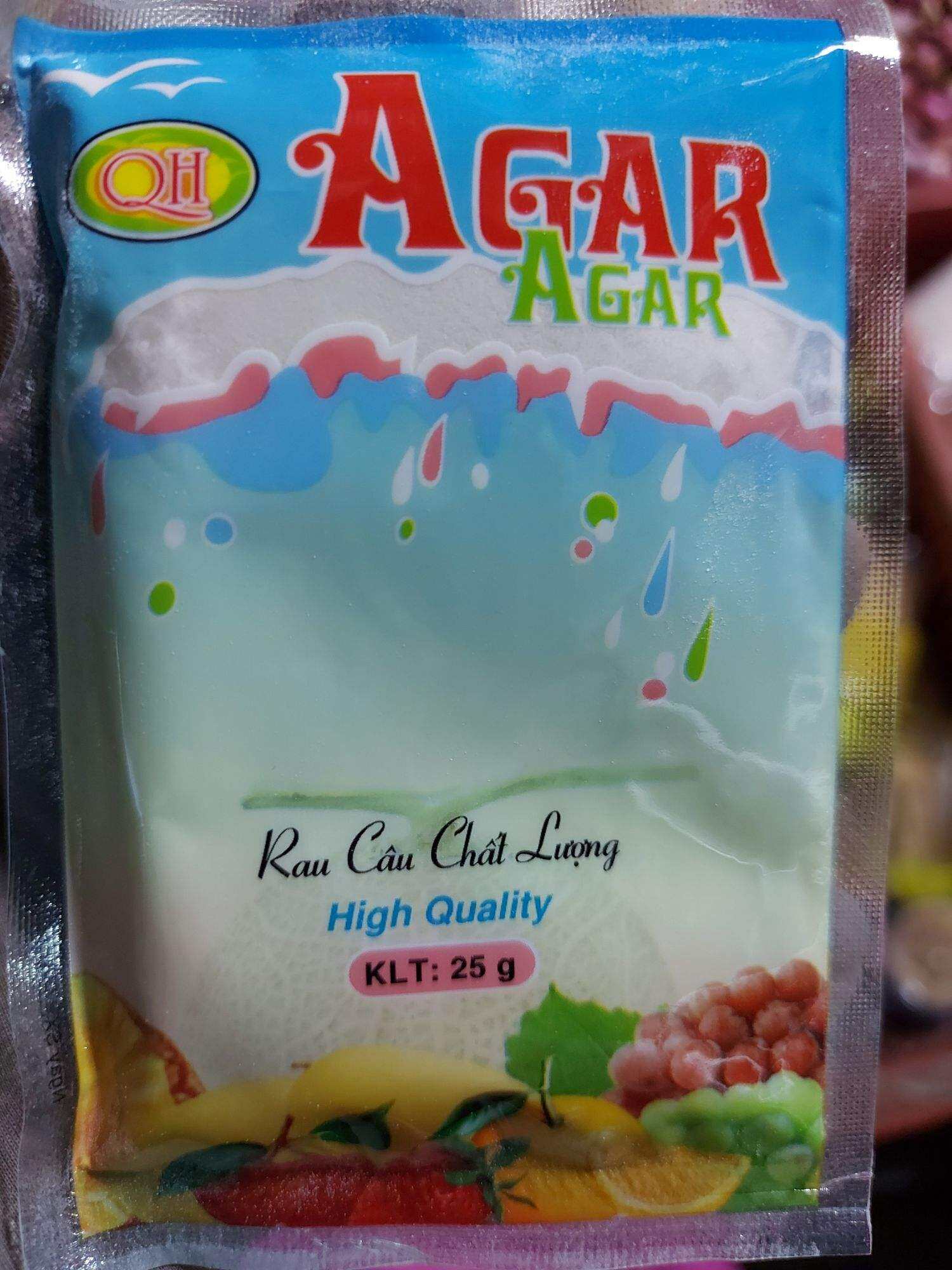 Bột rau câu giòn Agar 🌼 Bột rau câu con cá dẻo Hiệp Long