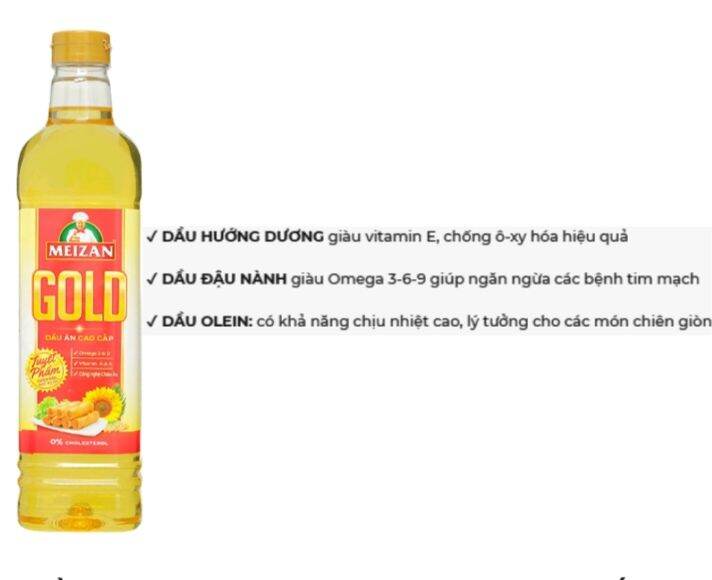 Dầu Ăn Meizan Gold 1 lít