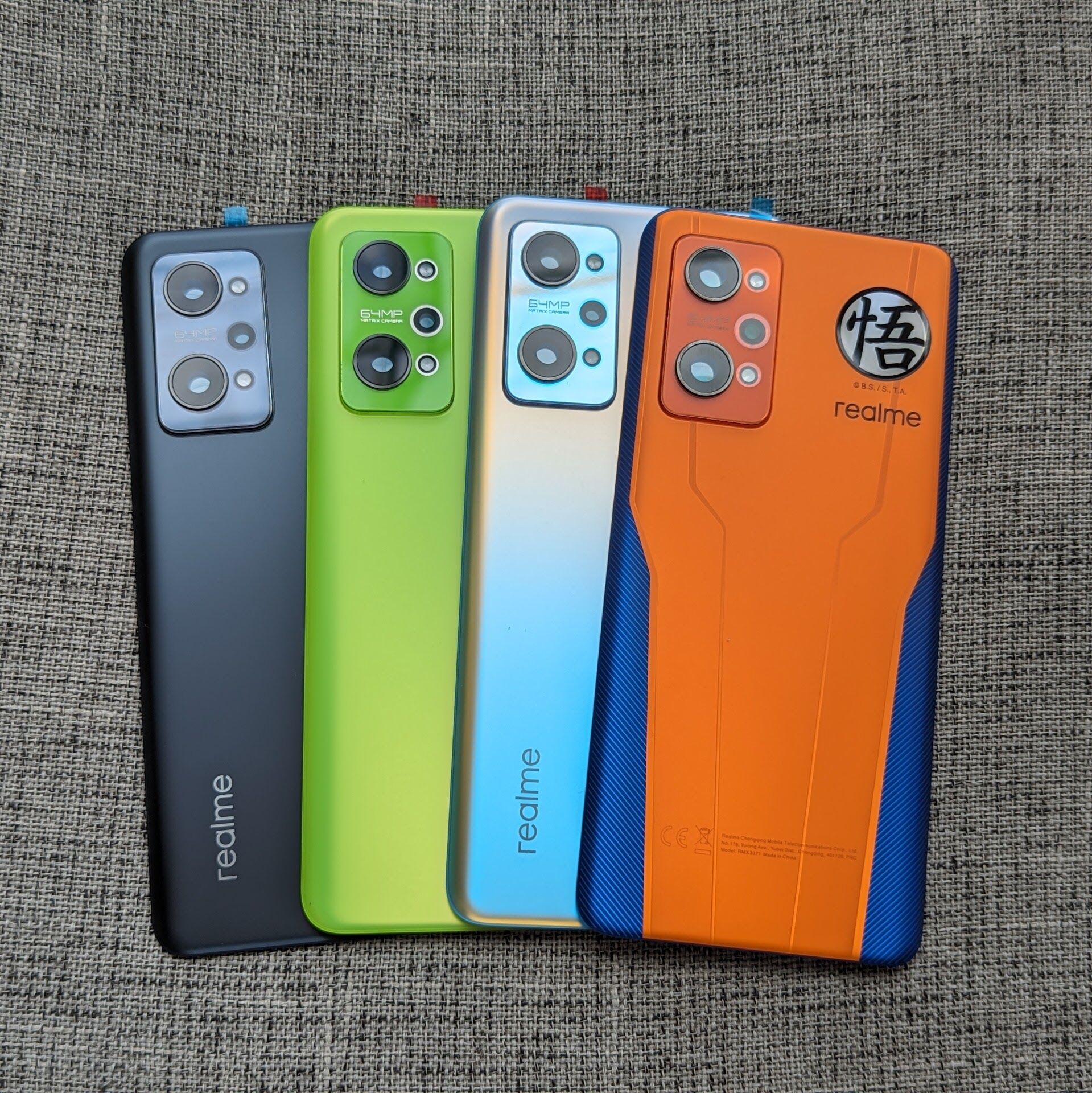 Bộ vỏ sườn Nắp lưng cho Realme Gt Neo 2 zin sẵn keo.
