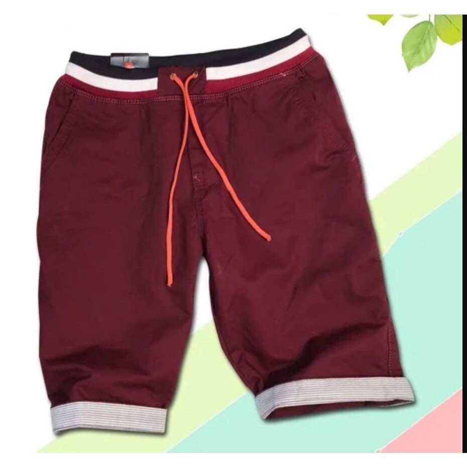 Quần Shorts Nam Kaki Lưng Thun