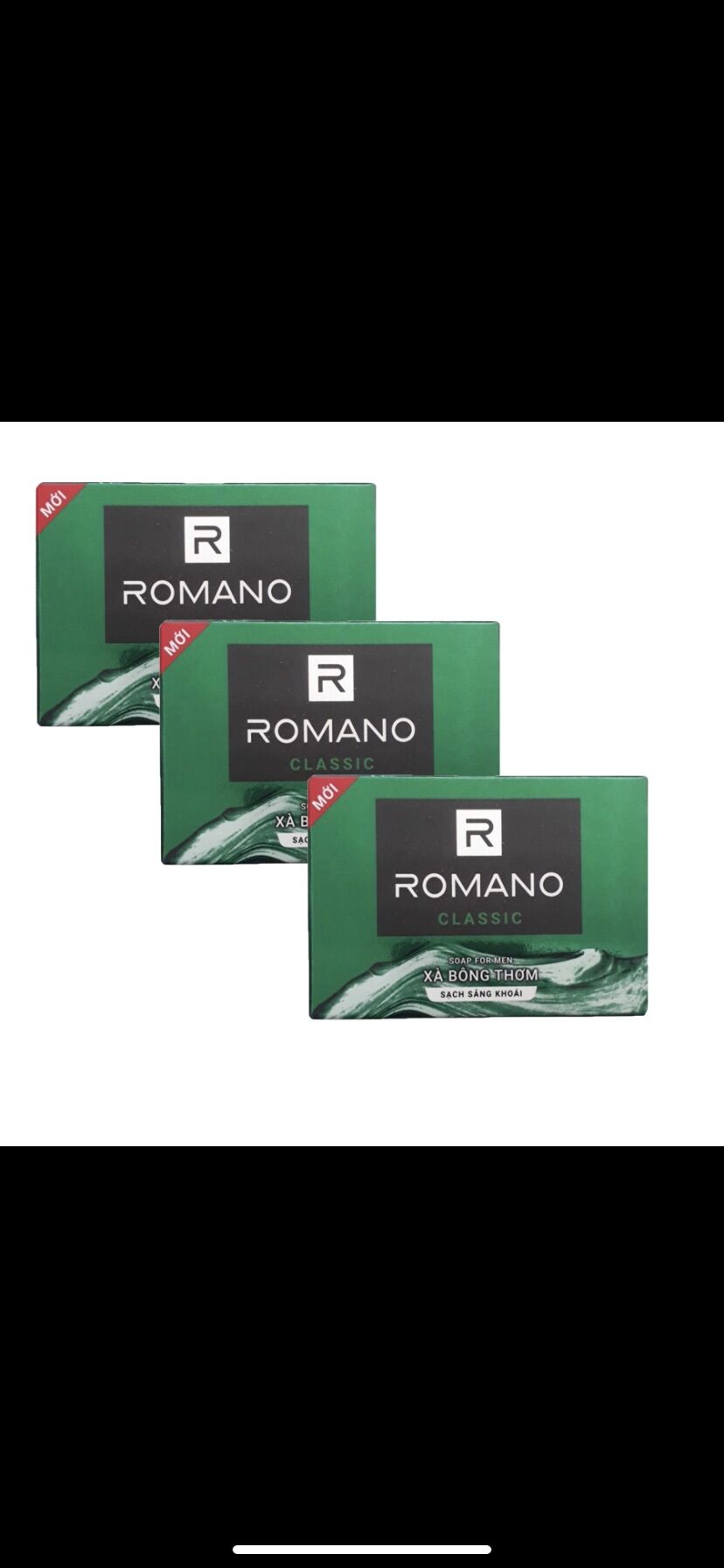 Combo 3 xà bông tắm romano classic 90g*3