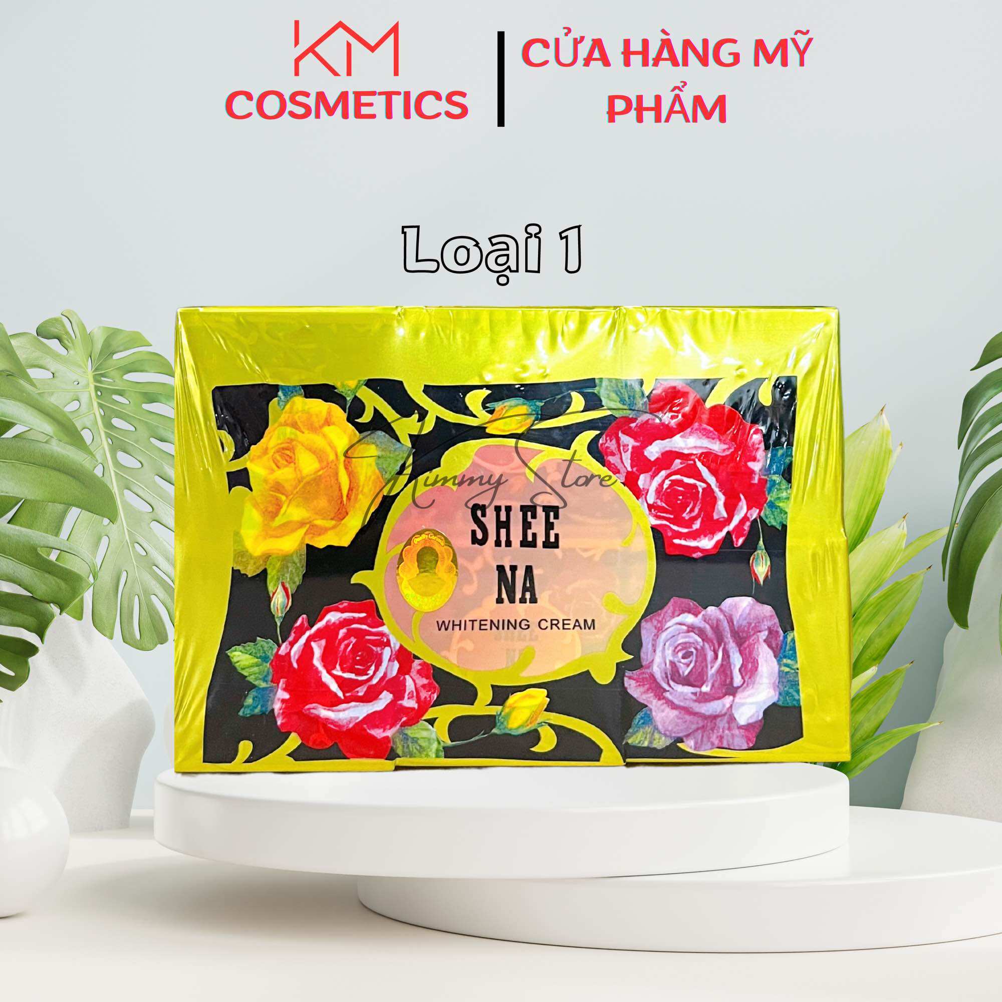 Sỉ lố 12 hộp kem trắng da bông hồng đen sheena