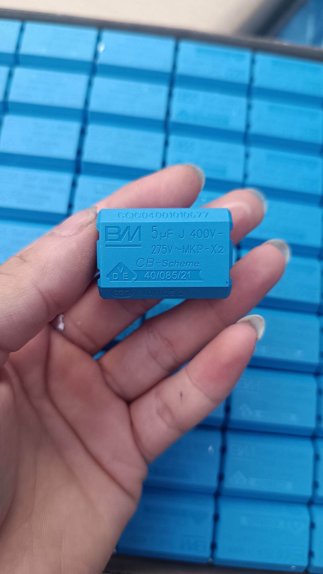 10 tụ 5uf BM xịn chính hãng