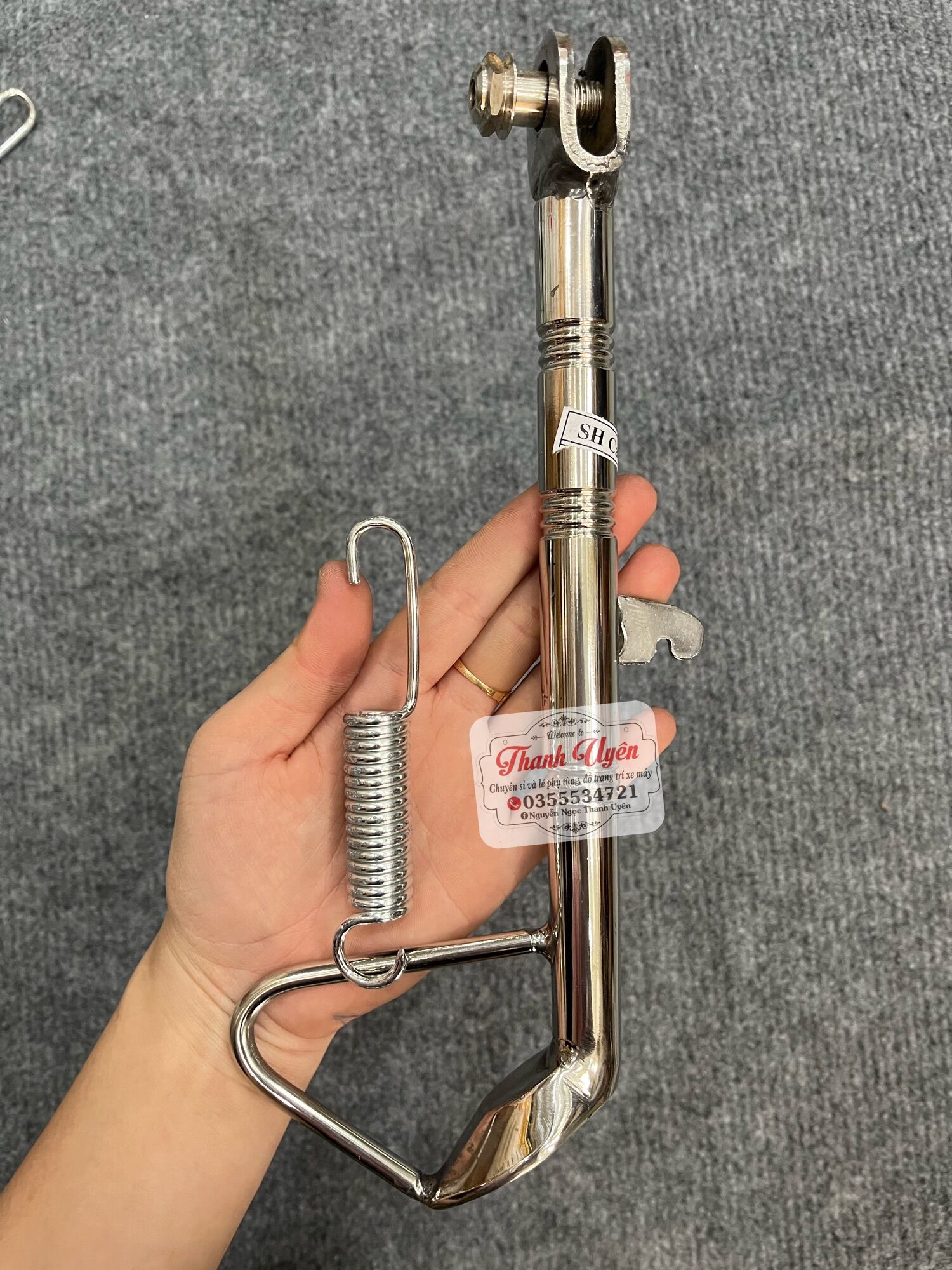 Chống nghiêng inox 304 xe sh cao