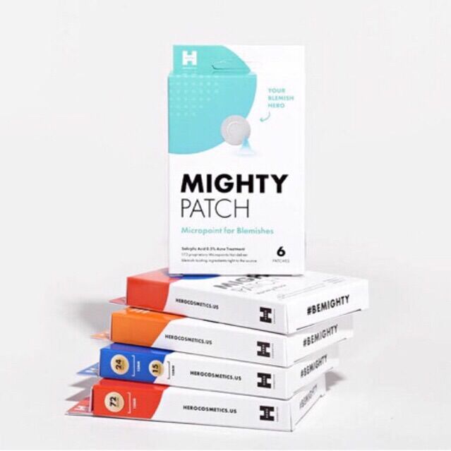 Miếng dán mụn Hero Cosmetics Mighty Patch (Original, Invisible, Variety, Micropoint for Blemishes, Dark Spots)