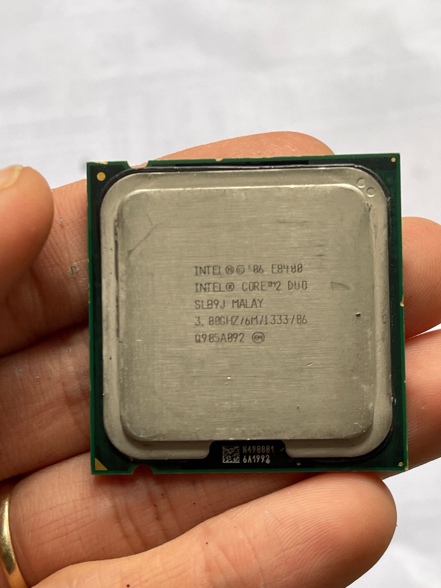 CPU PC E8400Core 2 dual E8400