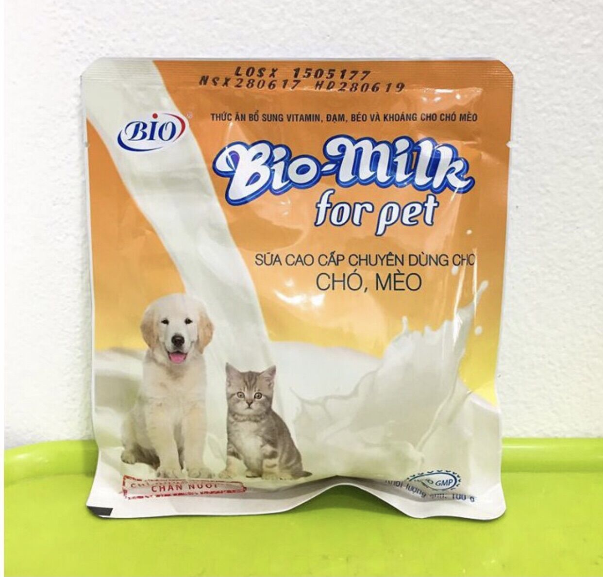 Sữa bột cho chó mèo Bio milk 100g
