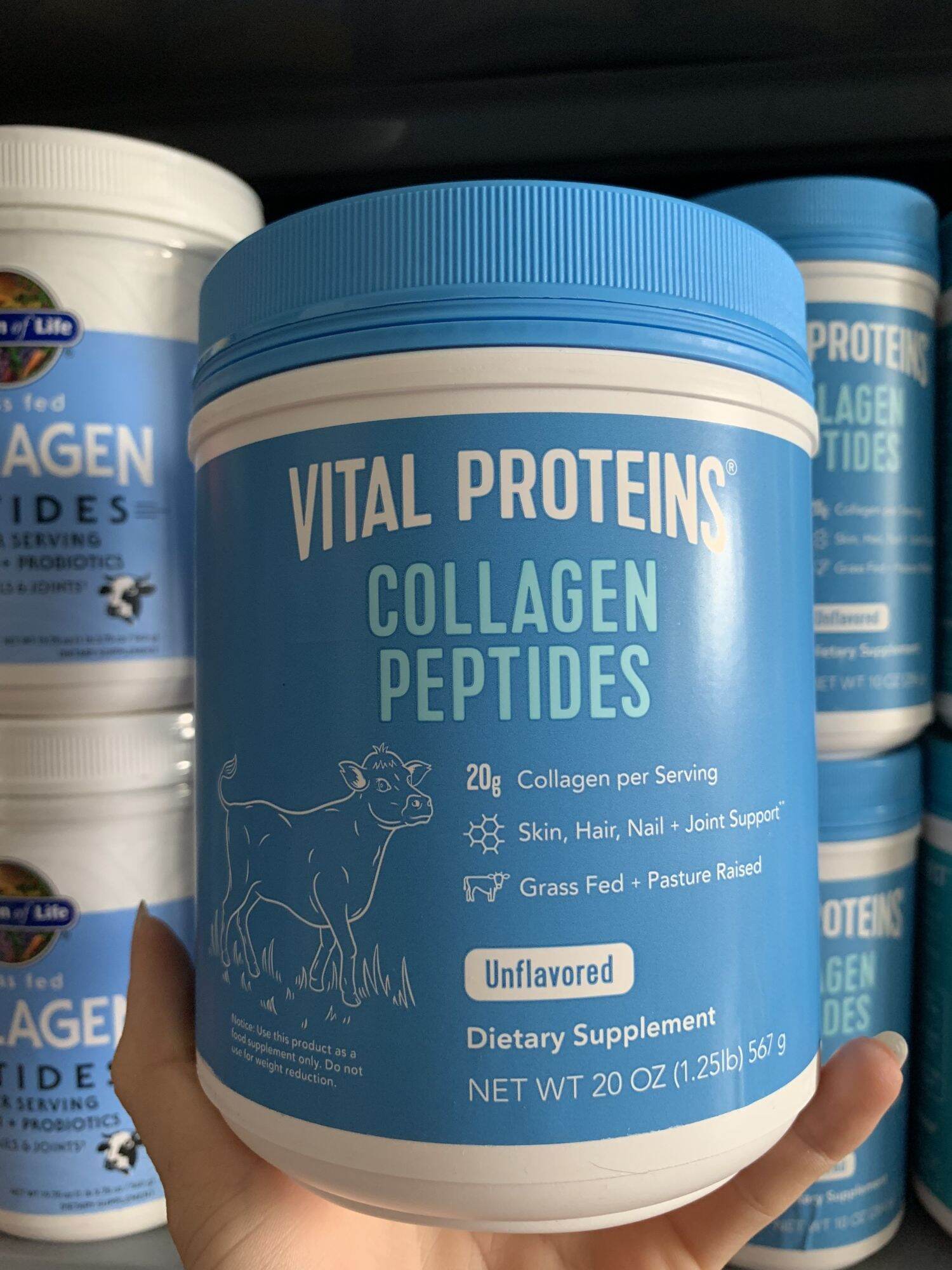 Bột Uống Vital Proteins Collagen Peptides của Mỹ- 567g thumbnail