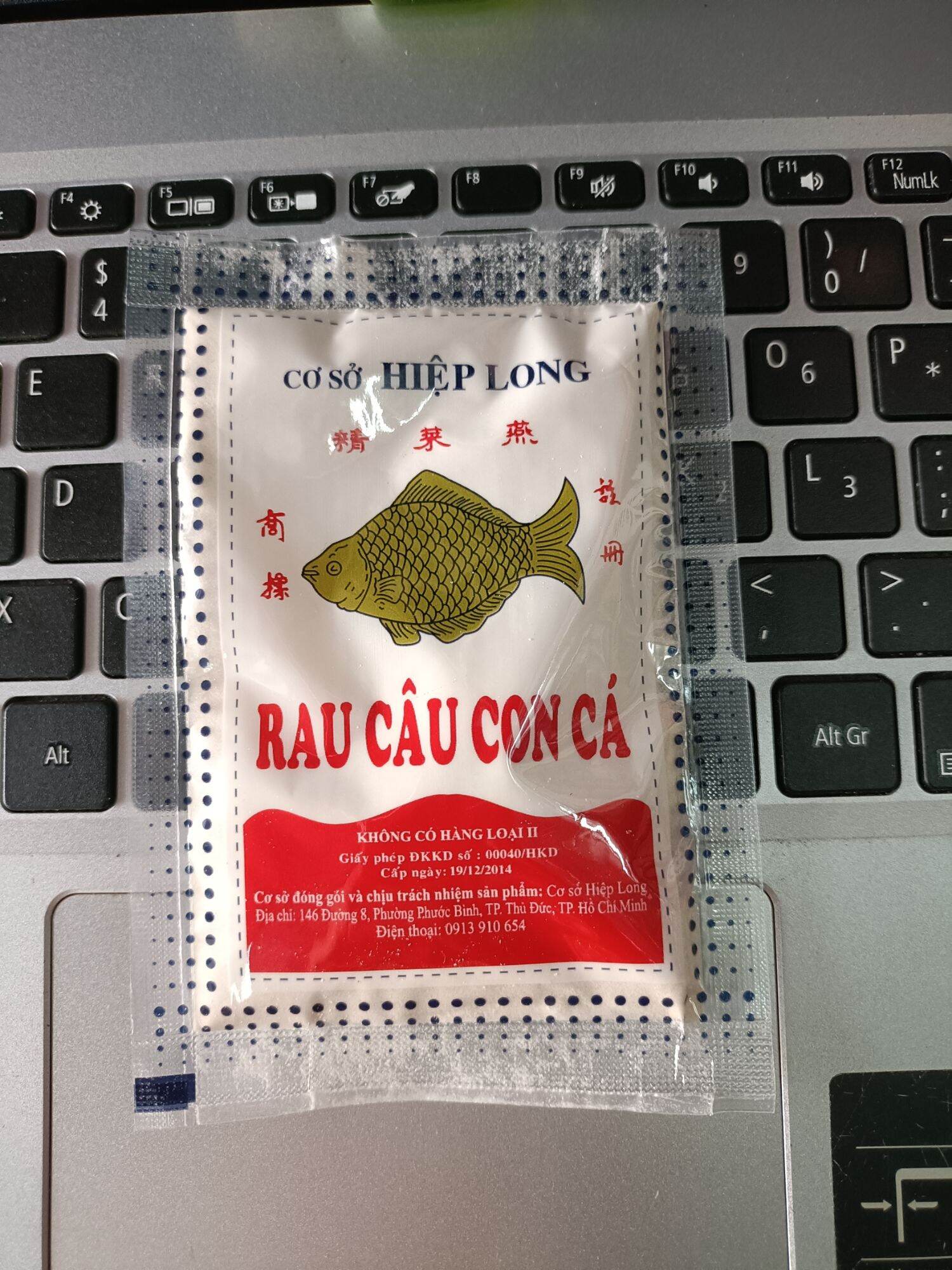 Bột rau cau giòn hiệu con cá